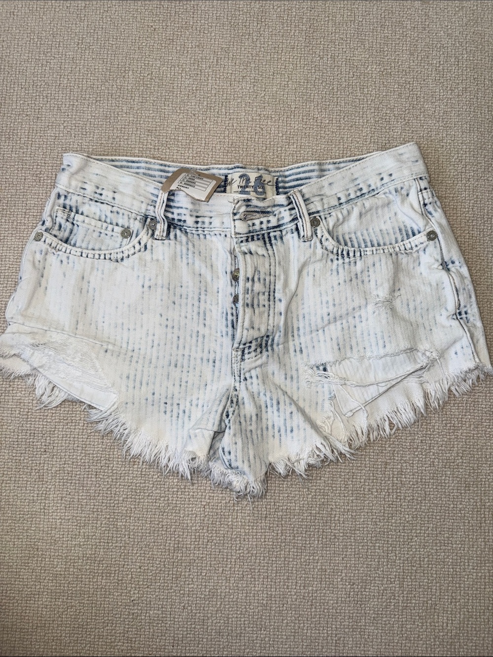 Free People Jean shorts.  Size 26. NWT.